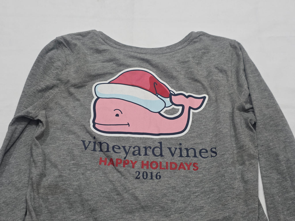 Playera Manga Larga Mujer Vineyard Vines Gris Xs