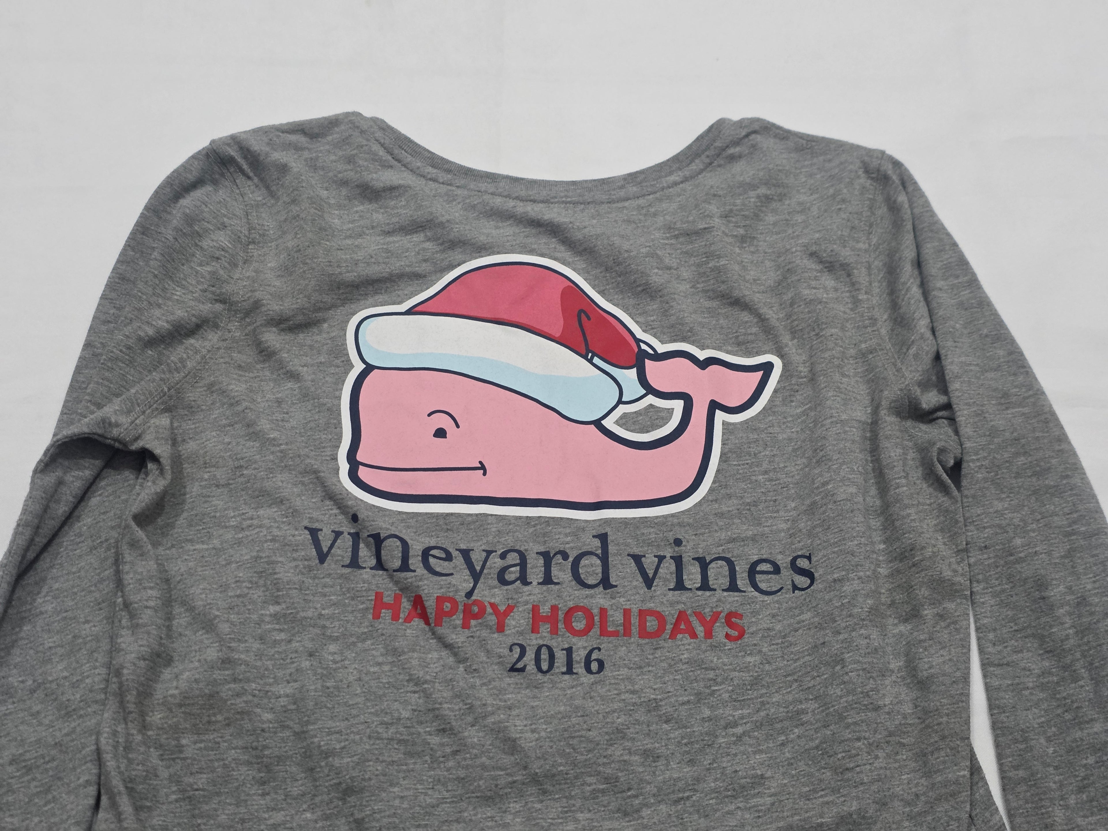 Playera Manga Larga Mujer Vineyard Vines Gris Xs