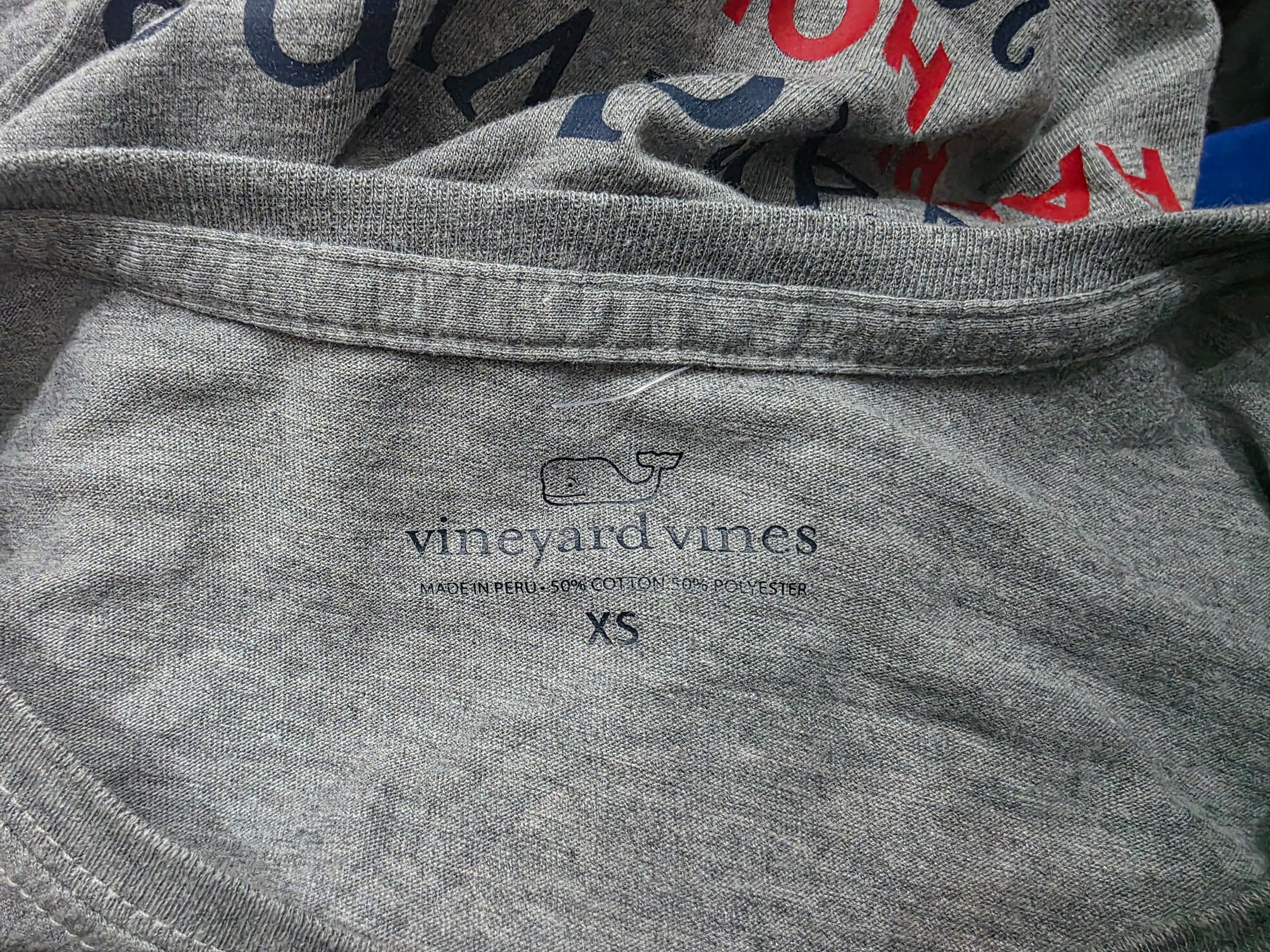 Playera Manga Larga Mujer Vineyard Vines Gris Xs
