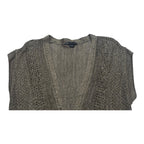 Blusa Armani Exchange Mujer Gris Sin Mangas Xs