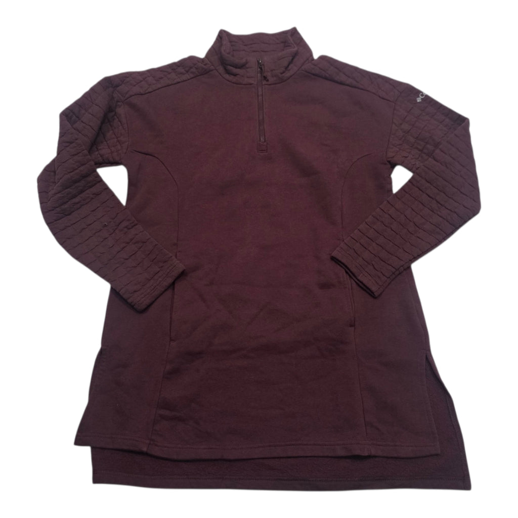 Sudadera De Mujer Columbia Color Vino Cierre Talla S