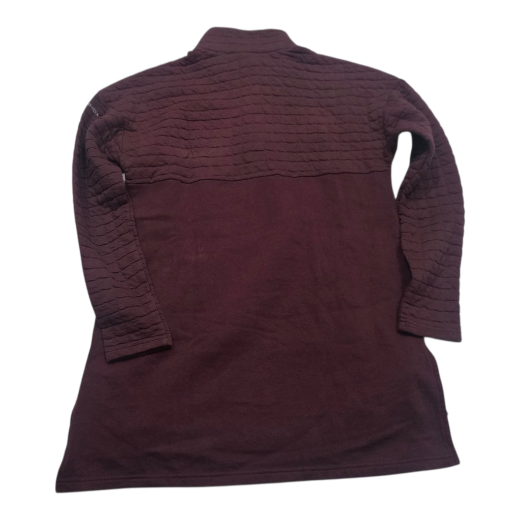 Sudadera De Mujer Columbia Color Vino Cierre Talla S