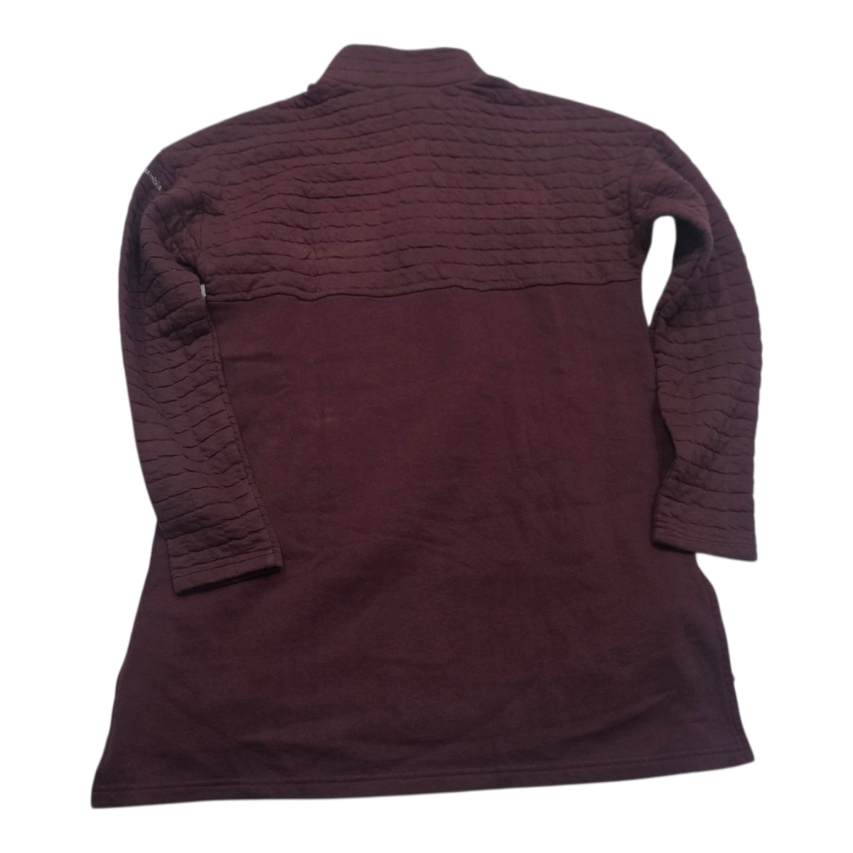 Sudadera De Mujer Columbia Color Vino Cierre Talla S