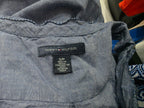 Blusa Tommy Hilfiger Azul Mezclilla Sin Mangas Mujer Talla S