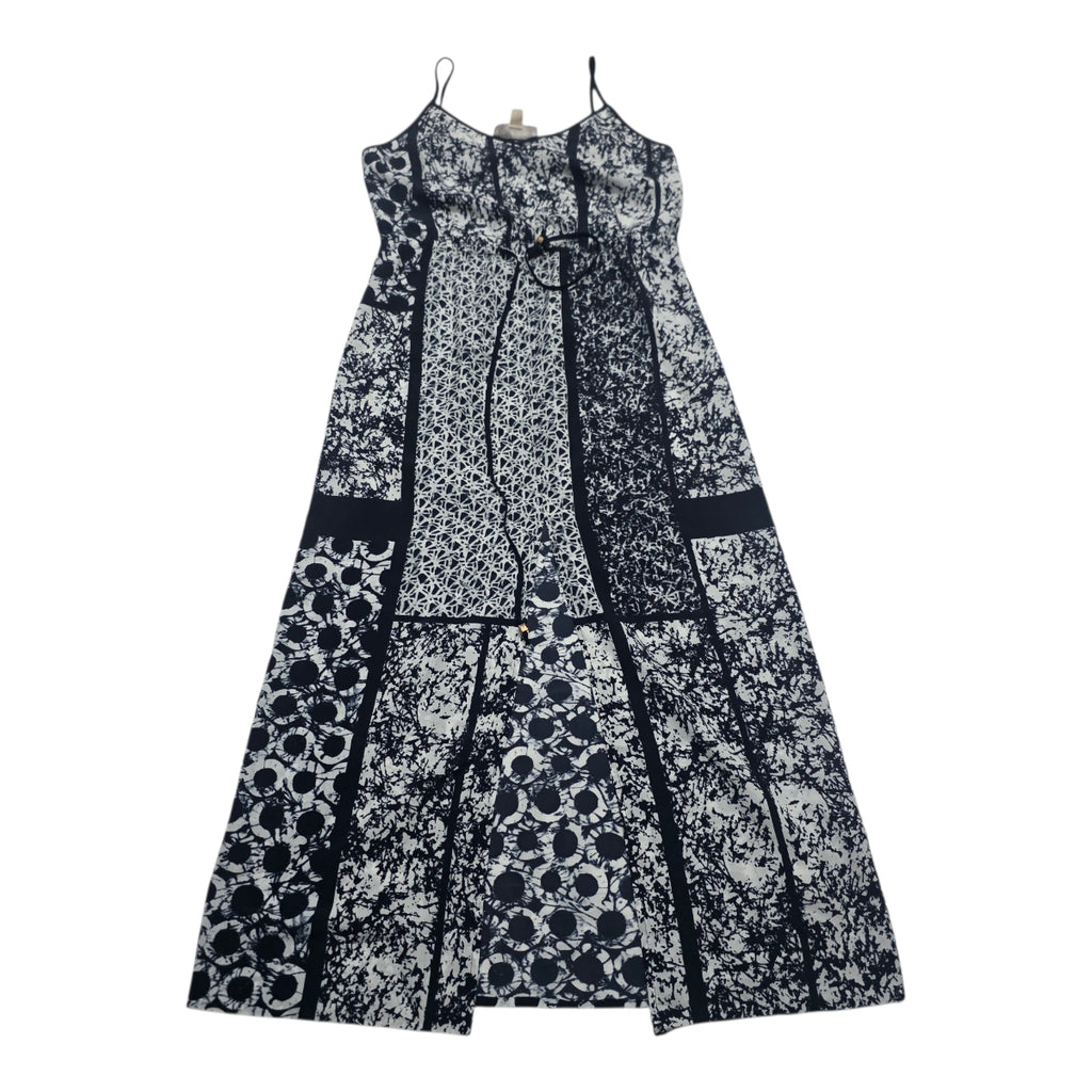 Vestido Casual Micheal Kors Mujer Azul/blanco Tirantes