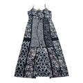 Vestido Casual Micheal Kors Mujer Azul/blanco Tirantes