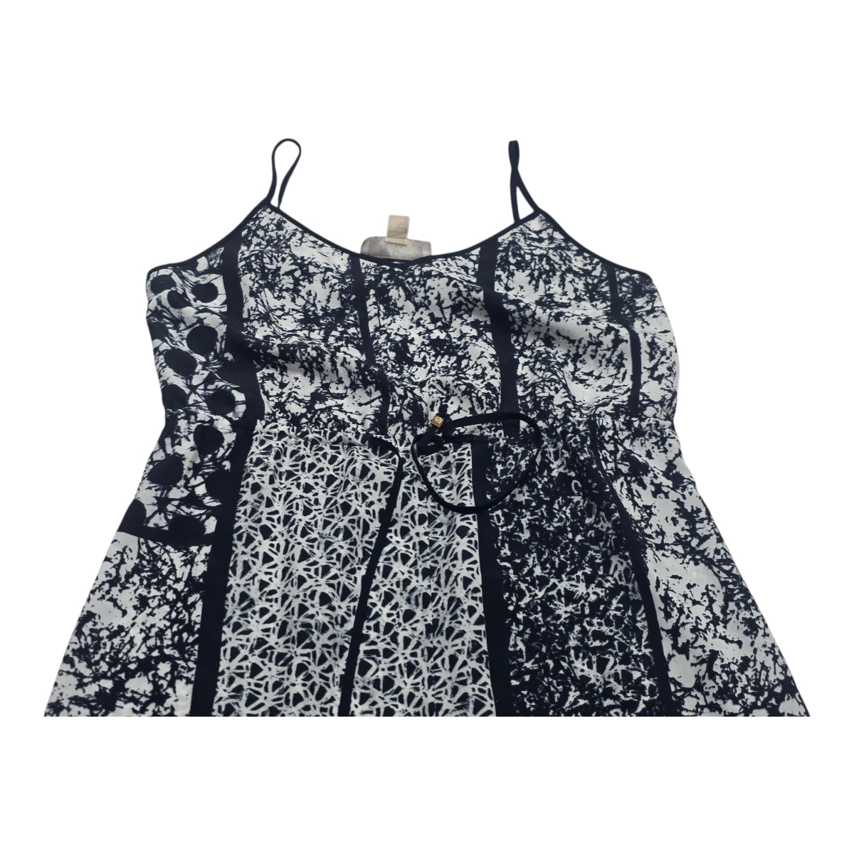 Vestido Casual Micheal Kors Mujer Azul/blanco Tirantes