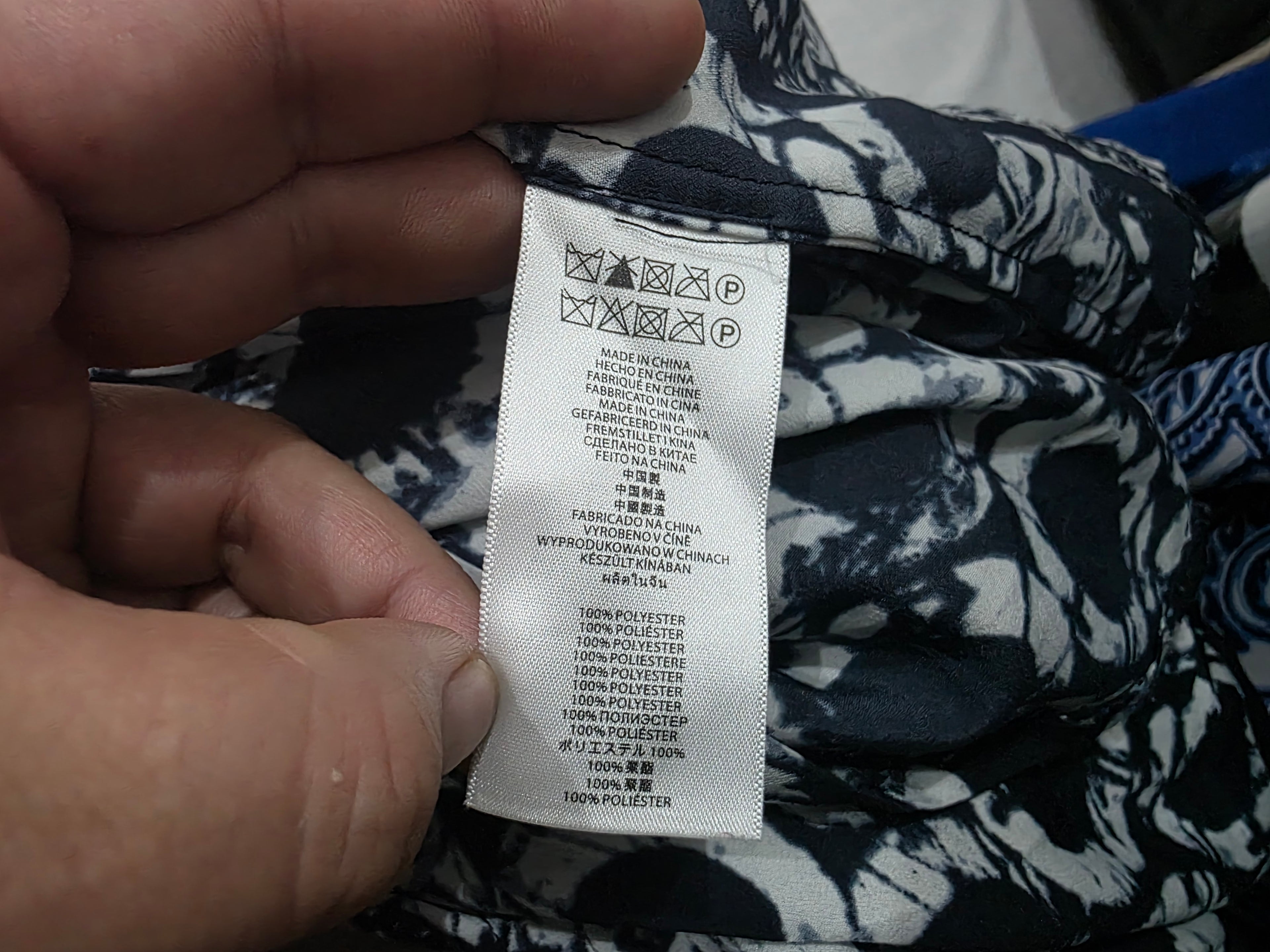 Vestido Casual Micheal Kors Mujer Azul/blanco Tirantes