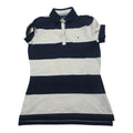 Blusa Tommy Hilfiger Mujer Polo Rayas Azul Blanco Chica