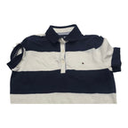 Blusa Tommy Hilfiger Mujer Polo Rayas Azul Blanco Chica