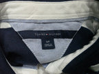 Blusa Tommy Hilfiger Mujer Polo Rayas Azul Blanco Chica