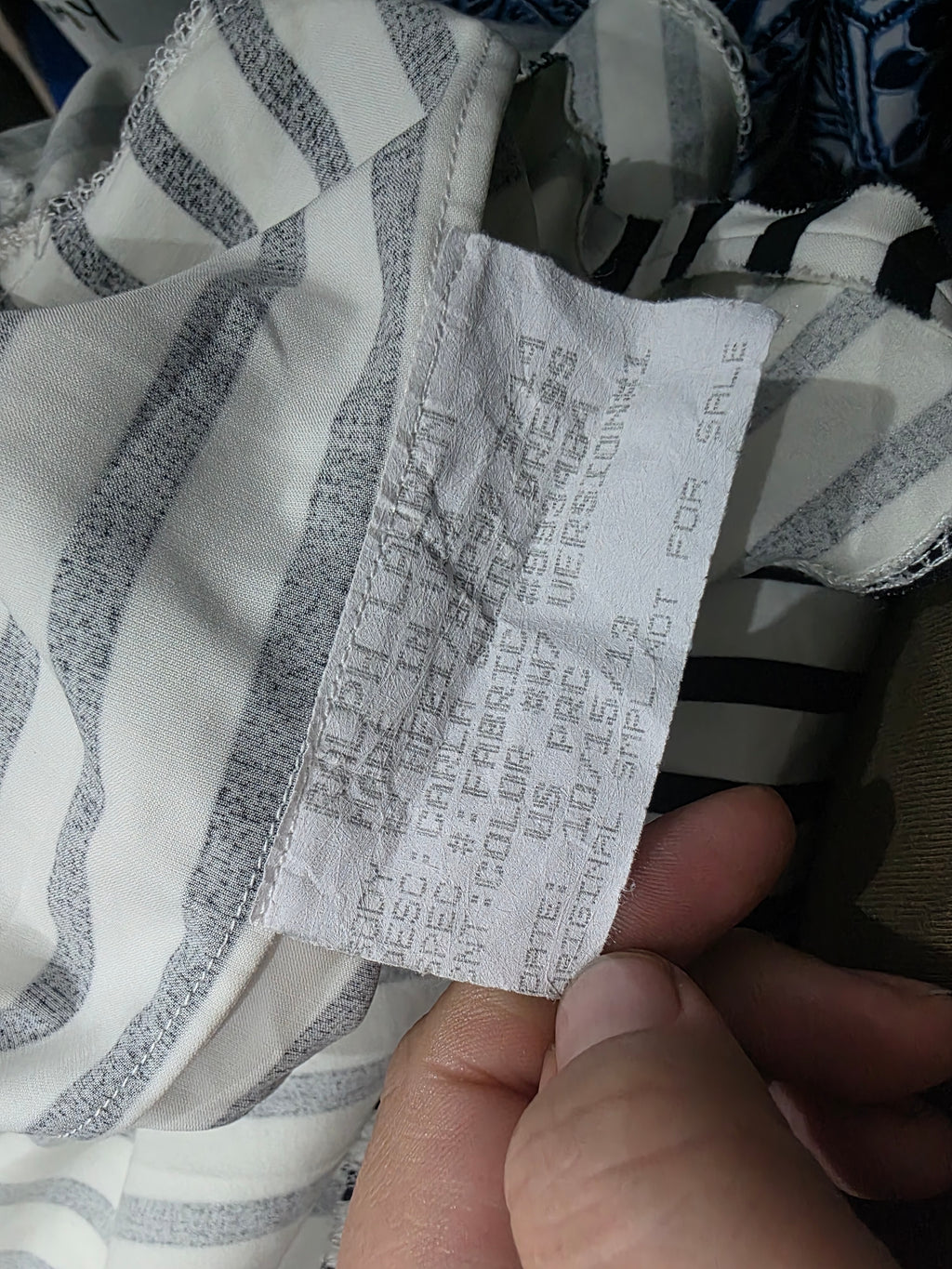 Vestido Ralph Lauren Rayas Negras Manga Larga Mujer S