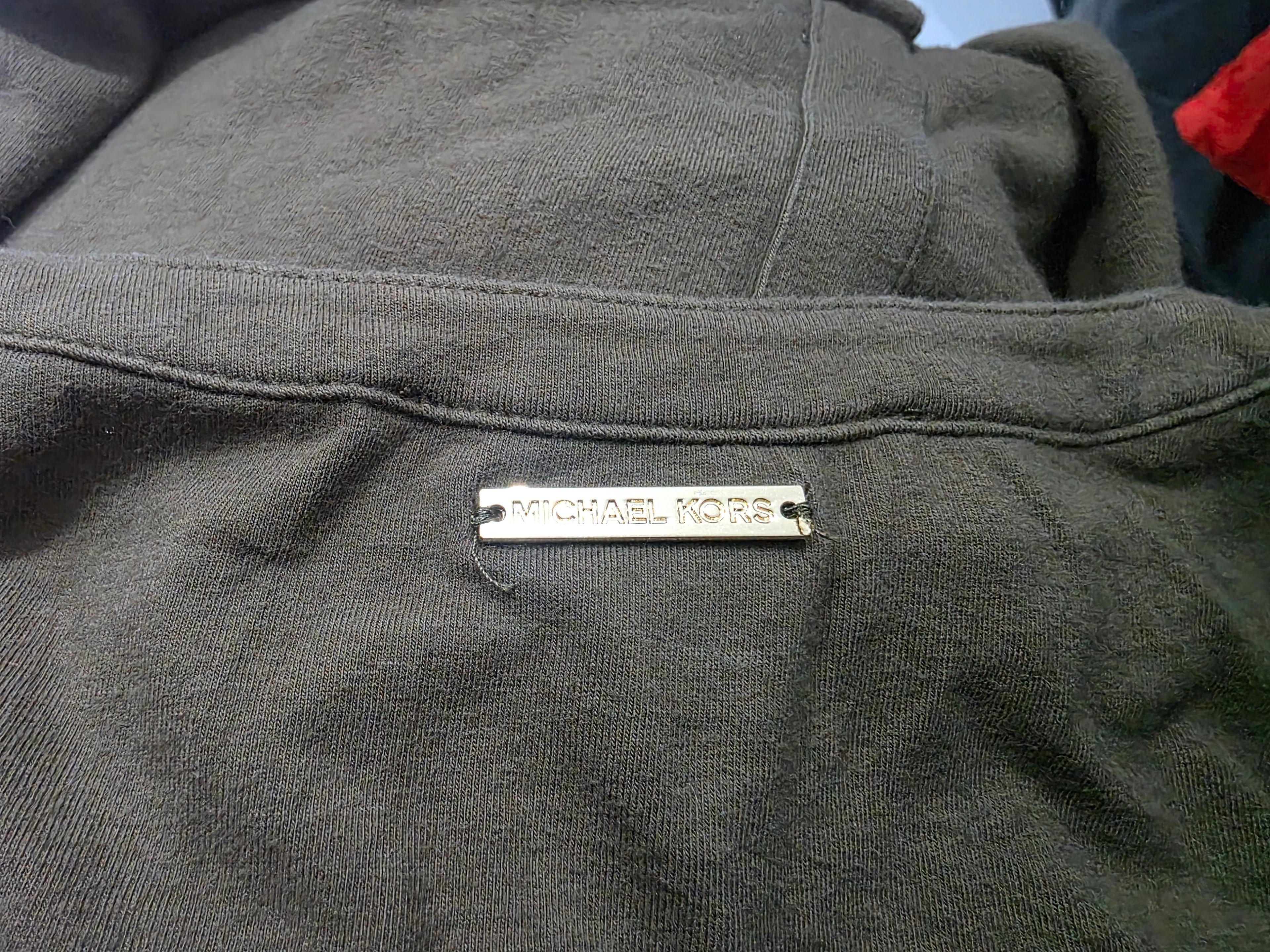 Blusa Michael Kors Verde Manga Larga De Mujer S Cuello V