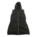 Chaleco Micheal Kors De Mujer Verde Con Gorro Talla S