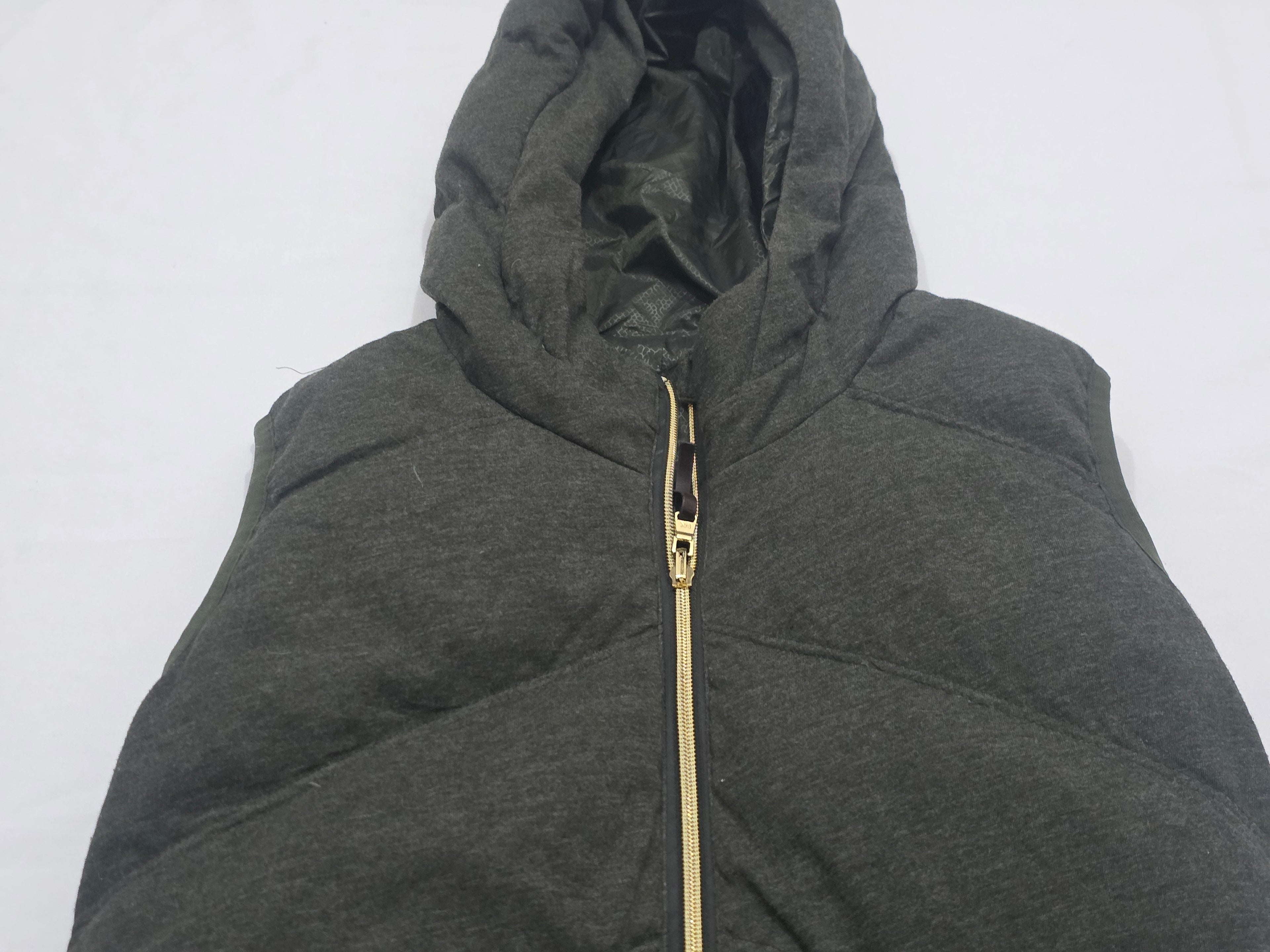 Chaleco Micheal Kors De Mujer Verde Con Gorro Talla S