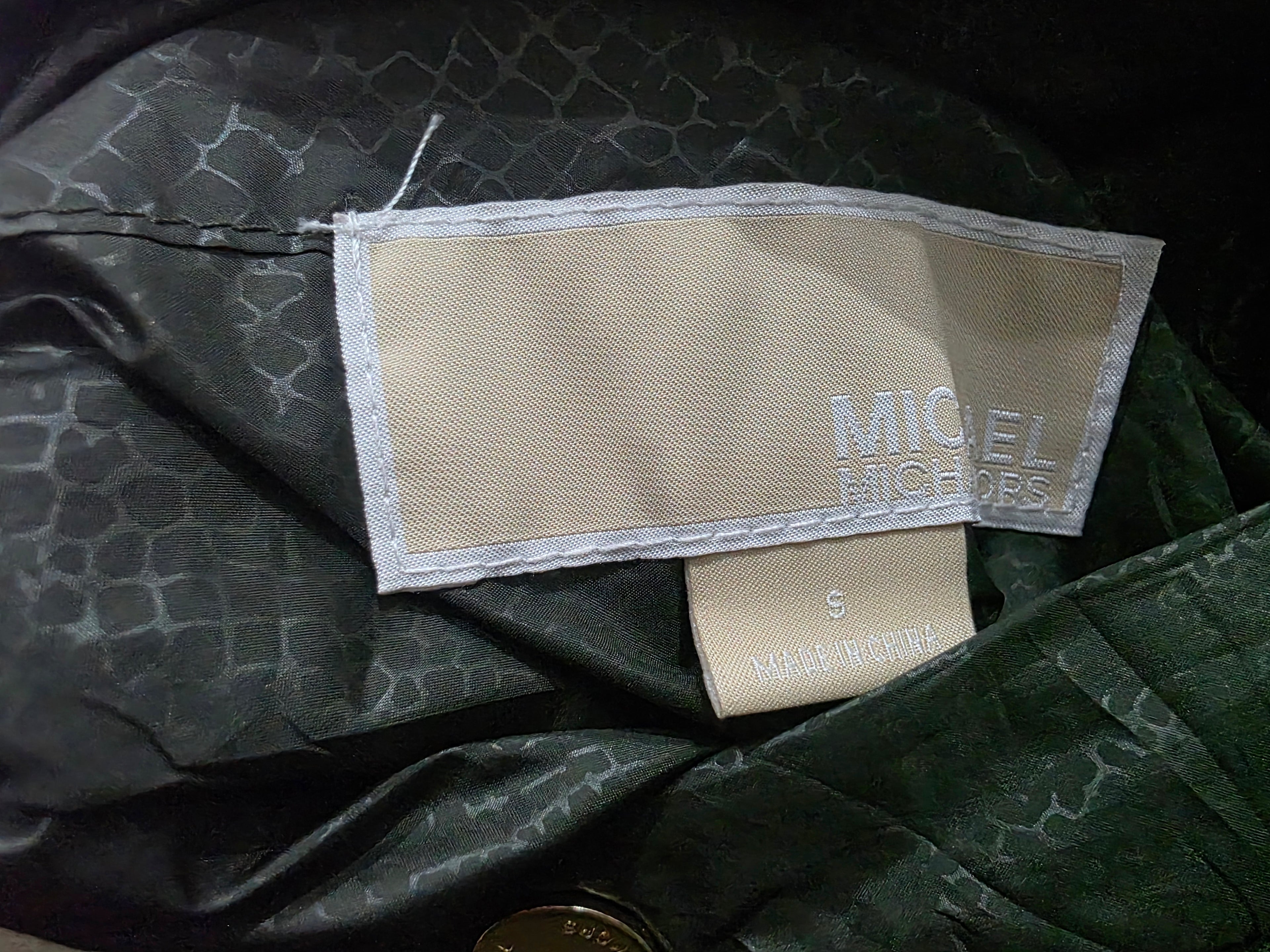 Chaleco Micheal Kors De Mujer Verde Con Gorro Talla S