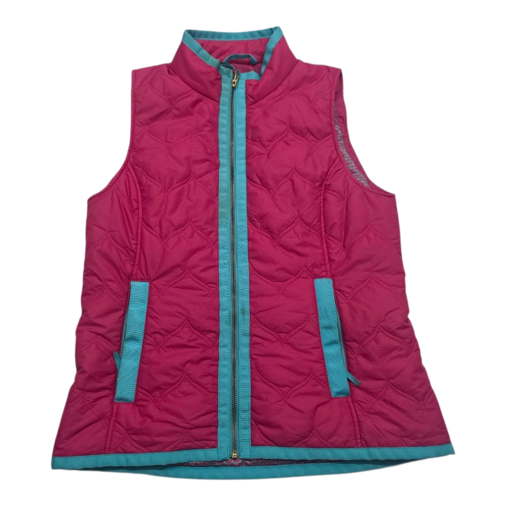 Chaleco Vineryard Vine Rosa Azul De Mujer Talla S