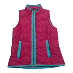 Chaleco Vineryard Vine Rosa Azul De Mujer Talla S