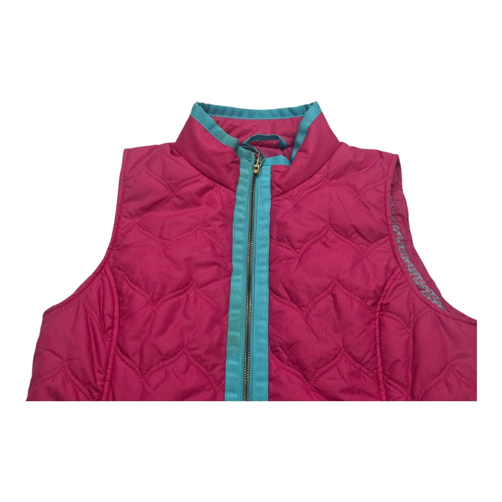 Chaleco Vineryard Vine Rosa Azul De Mujer Talla S