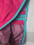 Chaleco Vineryard Vine Rosa Azul De Mujer Talla S