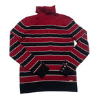 Sueter Tortuga De Mujer Tommy Hilfiger Rojo/azul Talla S