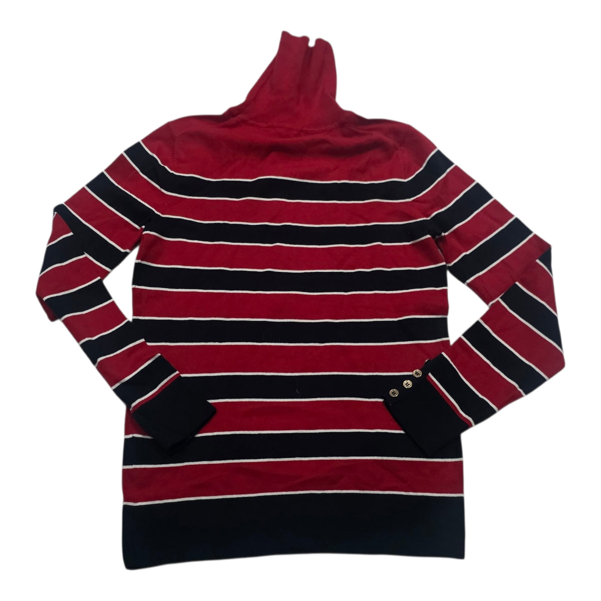 Sueter Tortuga De Mujer Tommy Hilfiger Rojo/azul Talla S