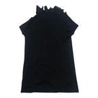 Blusa Ralph Lauren De Mujer Negro Olanes Talla S