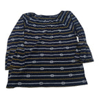 Blusa Micheal Kors De Mujer Azul Cadenas Talla M
