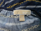 Blusa Micheal Kors De Mujer Azul Cadenas Talla M
