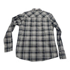 Camisa Harley Davidson Cuadros De Mujer Gris Talla M
