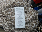 Blusa Michael Kors De Mujer Animal Print Cafe Talla M