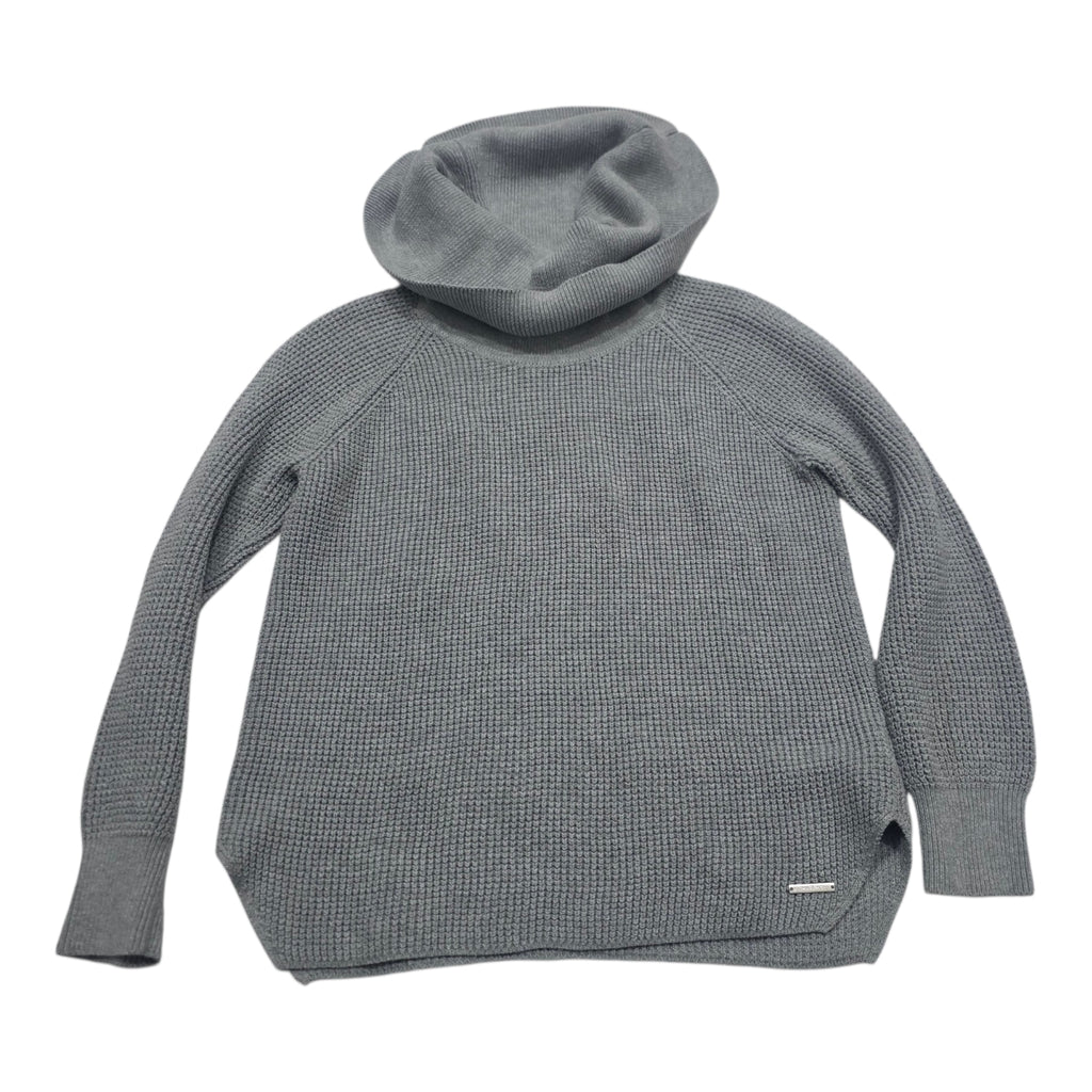 Sueter Michael Kors Tejido De Mujer Gris Cuello Alto M