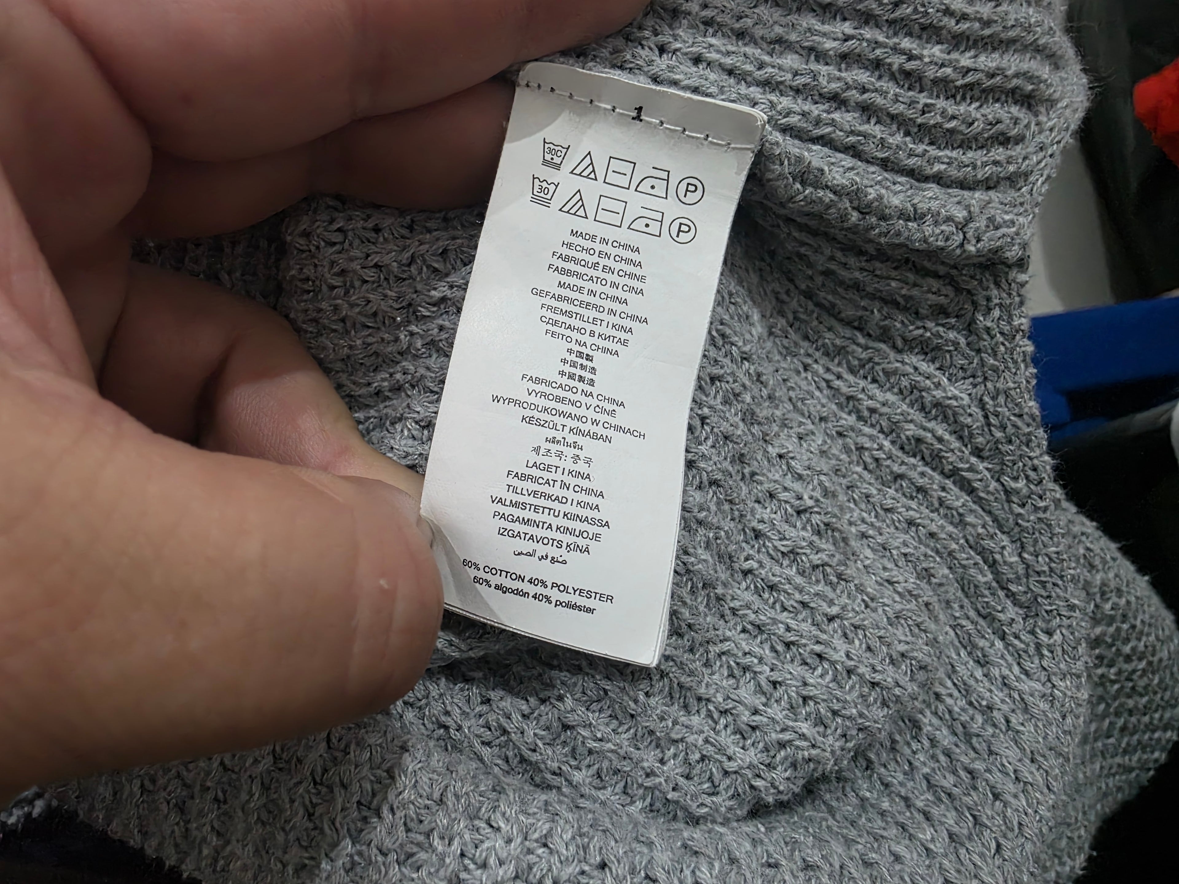 Sueter Michael Kors Tejido De Mujer Gris Cuello Alto M