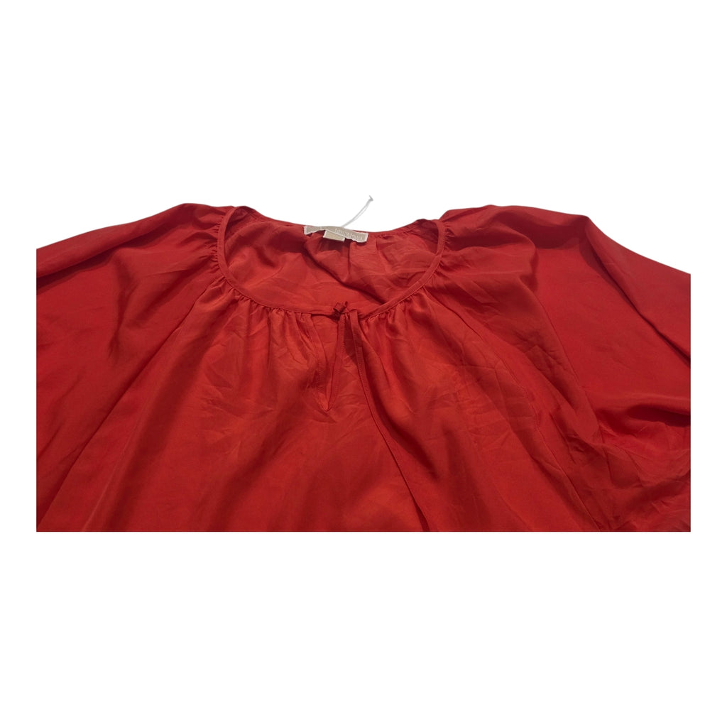 Blusa Michael Kors De Mujer Naranja Manga Larga Talla L
