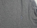 Sueter Ralph Lauren De Mujer Gris Cuello Alto Talla L