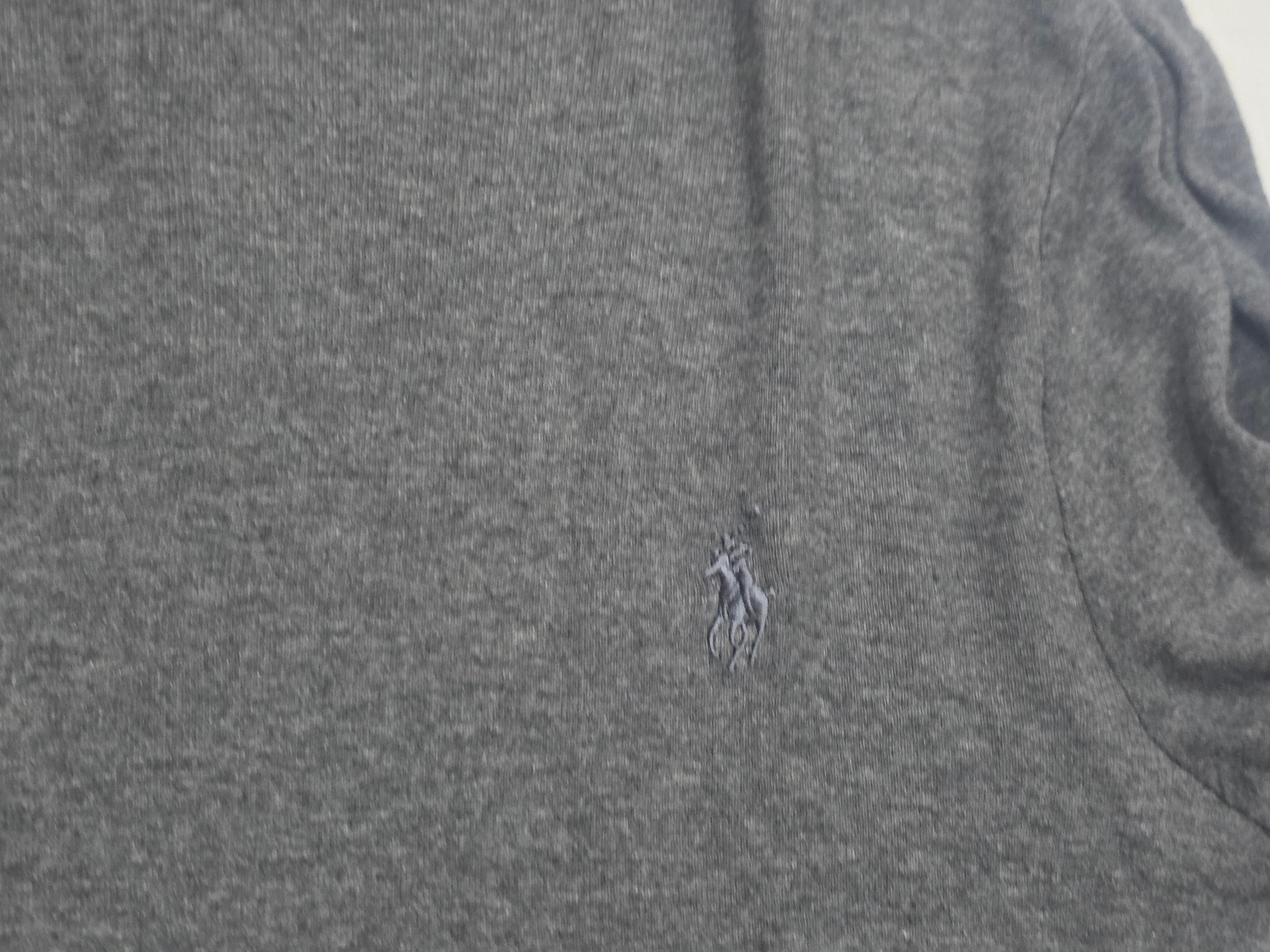 Sueter Ralph Lauren De Mujer Gris Cuello Alto Talla L