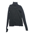 Sueter Ralph Lauren De Mujer Gris Cuello Alto Talla L