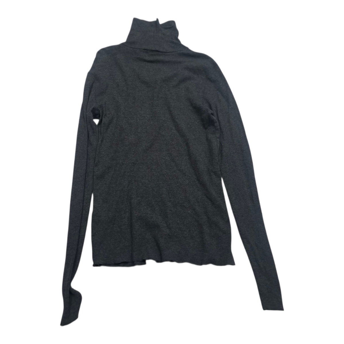 Sueter Ralph Lauren De Mujer Gris Cuello Alto Talla L