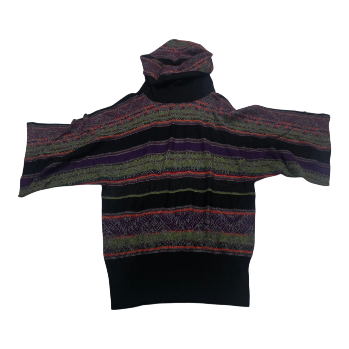 Sueter Ralp Lauren Multicolor De Mujer Con Gorro Talla 12