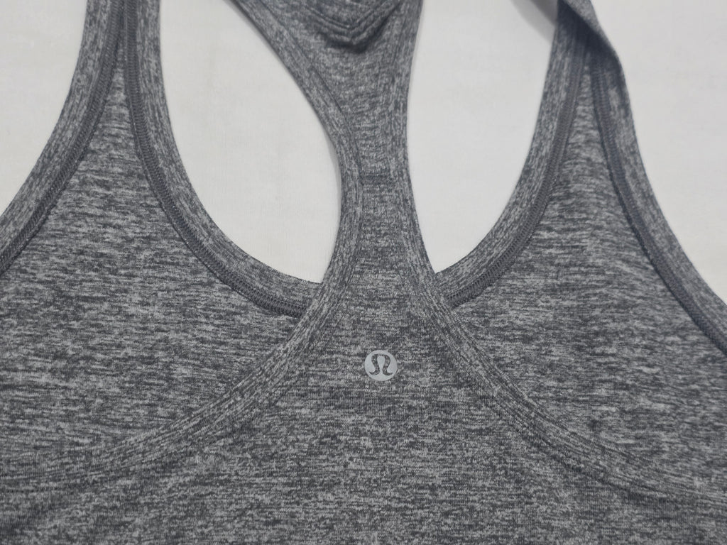 Top Deportivo Lululemon Gris De Mujer Tirantes Talla 12
