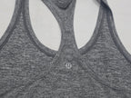 Top Deportivo Lululemon Gris De Mujer Tirantes Talla 12