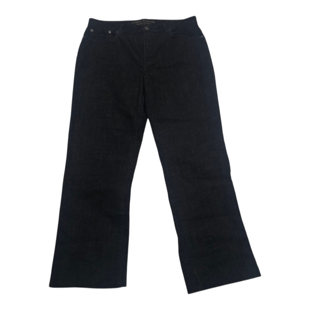 Pantalon Ralph Lauren De Mezclilla Azul Marino De Mujer 12p