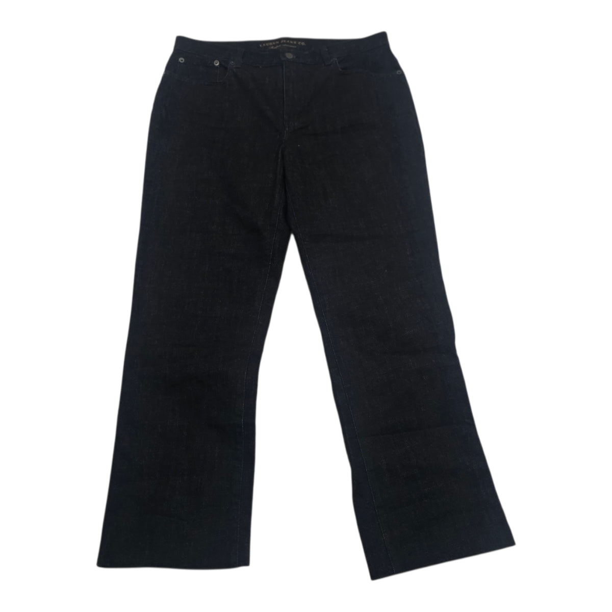 Pantalon Ralph Lauren De Mezclilla Azul Marino De Mujer 12p