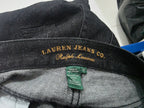 Pantalon Ralph Lauren De Mezclilla Azul Marino De Mujer 12p