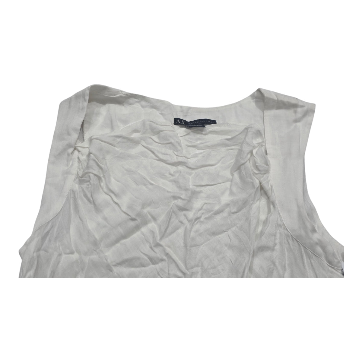 Blusa Armani Exchange Blanca De Mujer Tirantes Talla L