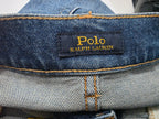Pantalon De Mezclilla Ralph Lauren De Mujer Azul Talla 32