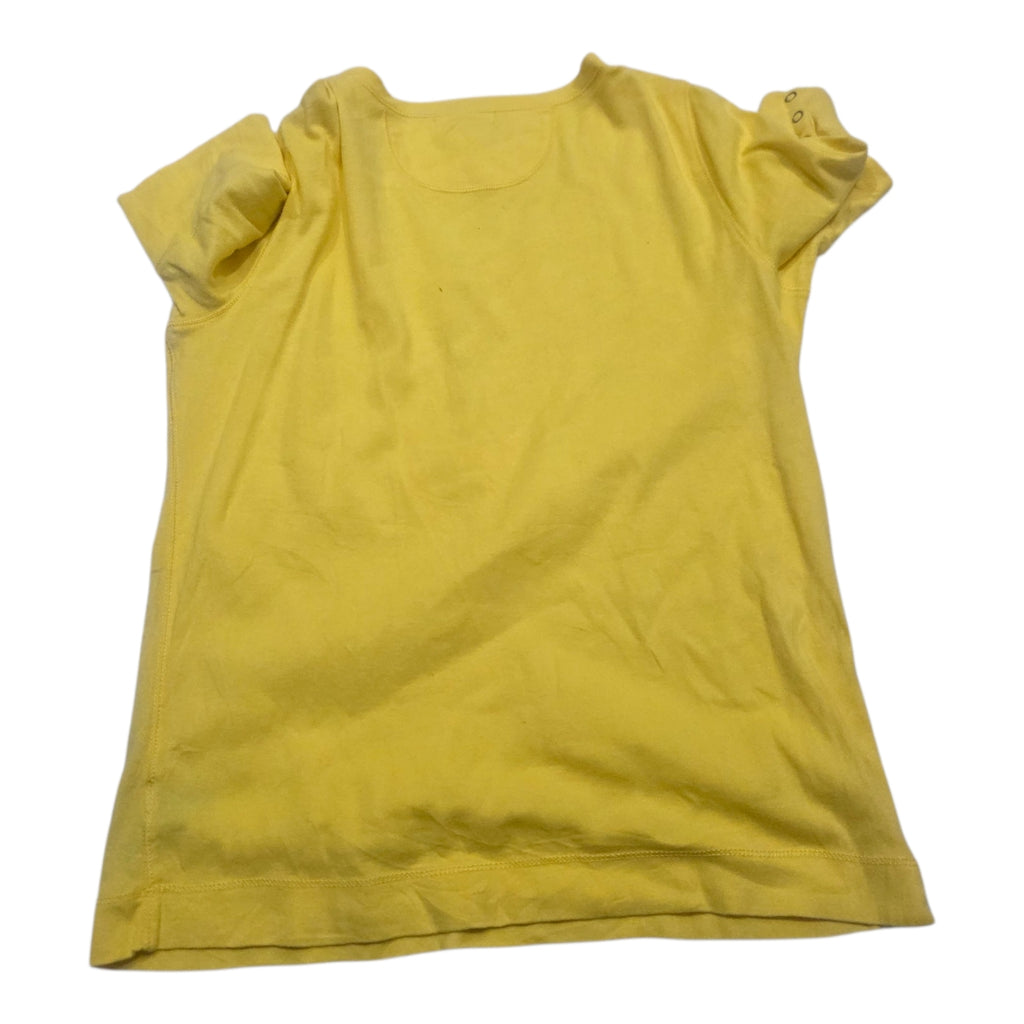 Blusa Ralph Lauren De Mujer Amarillo Manga Corta Talla Xl