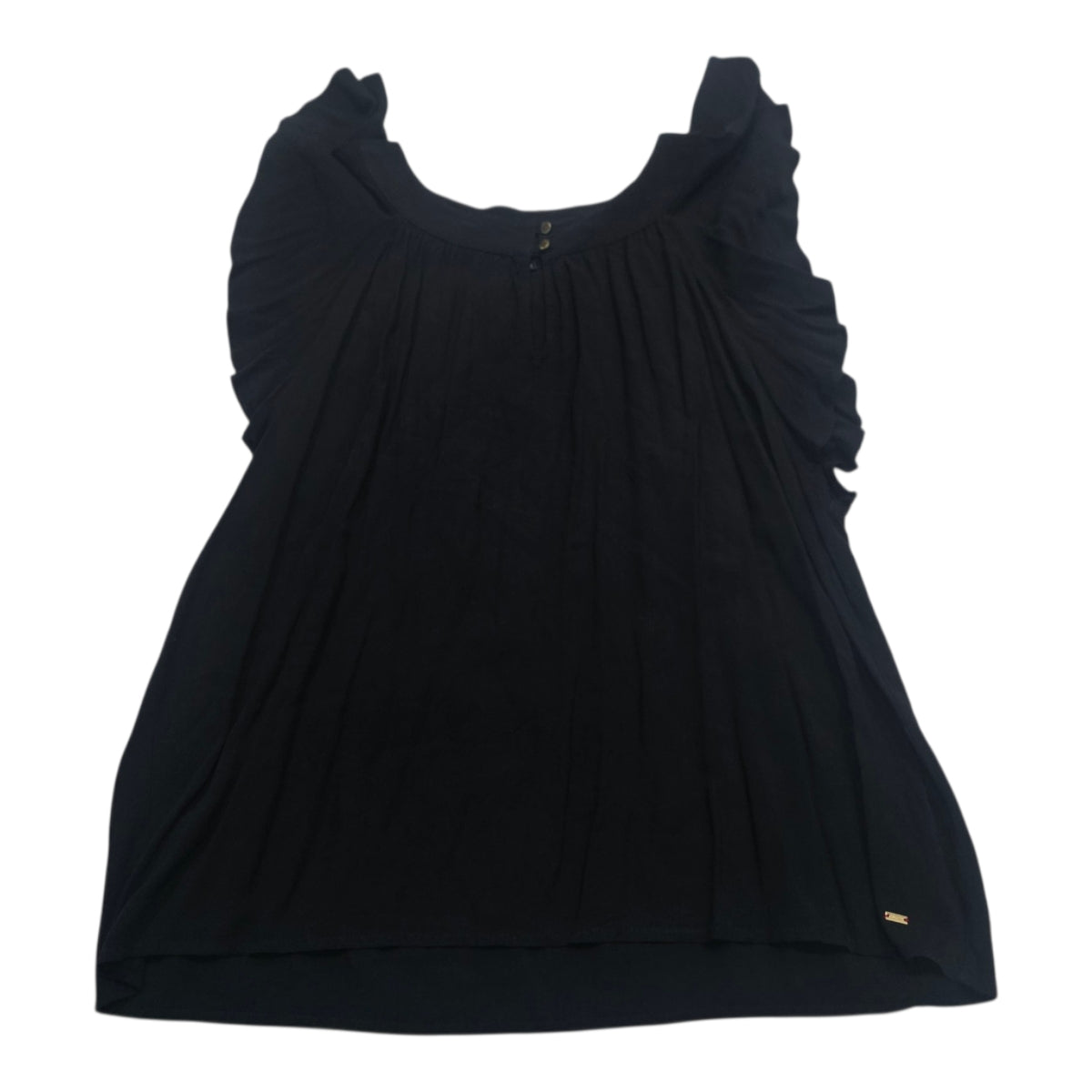 Blusa Tommy Hilfiger Negro Sin Mangas Talla Xl De Mujer
