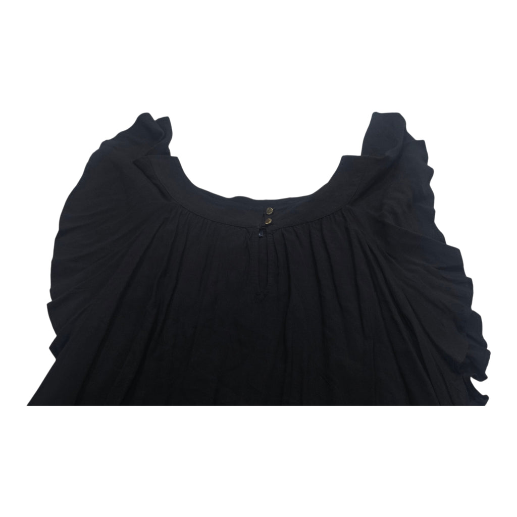 Blusa Tommy Hilfiger Negro Sin Mangas Talla Xl De Mujer