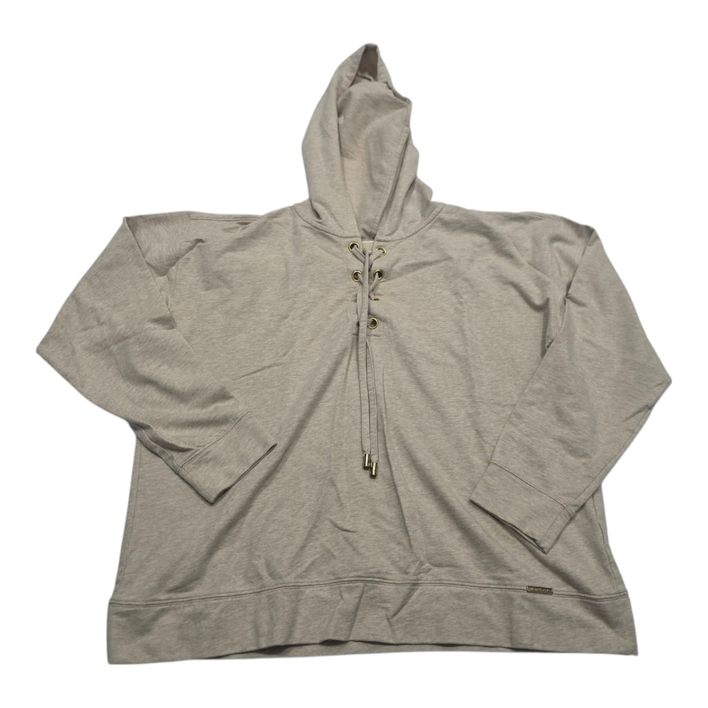 Hoodie Michael Kors Beige De Mujer Talla Xl Con Gorro